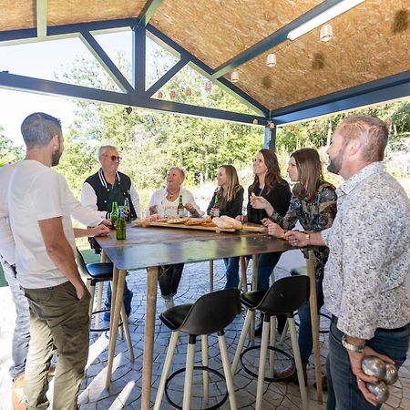 "Les Hauts Du Marquet" - Meuble De Tourisme 5 Etoiles - Gite De Groupe 15 Personnes En Cevennes - Piscine A Debordement - Balneo - Sauna - Nature Saint Jean du Pin Exterior foto