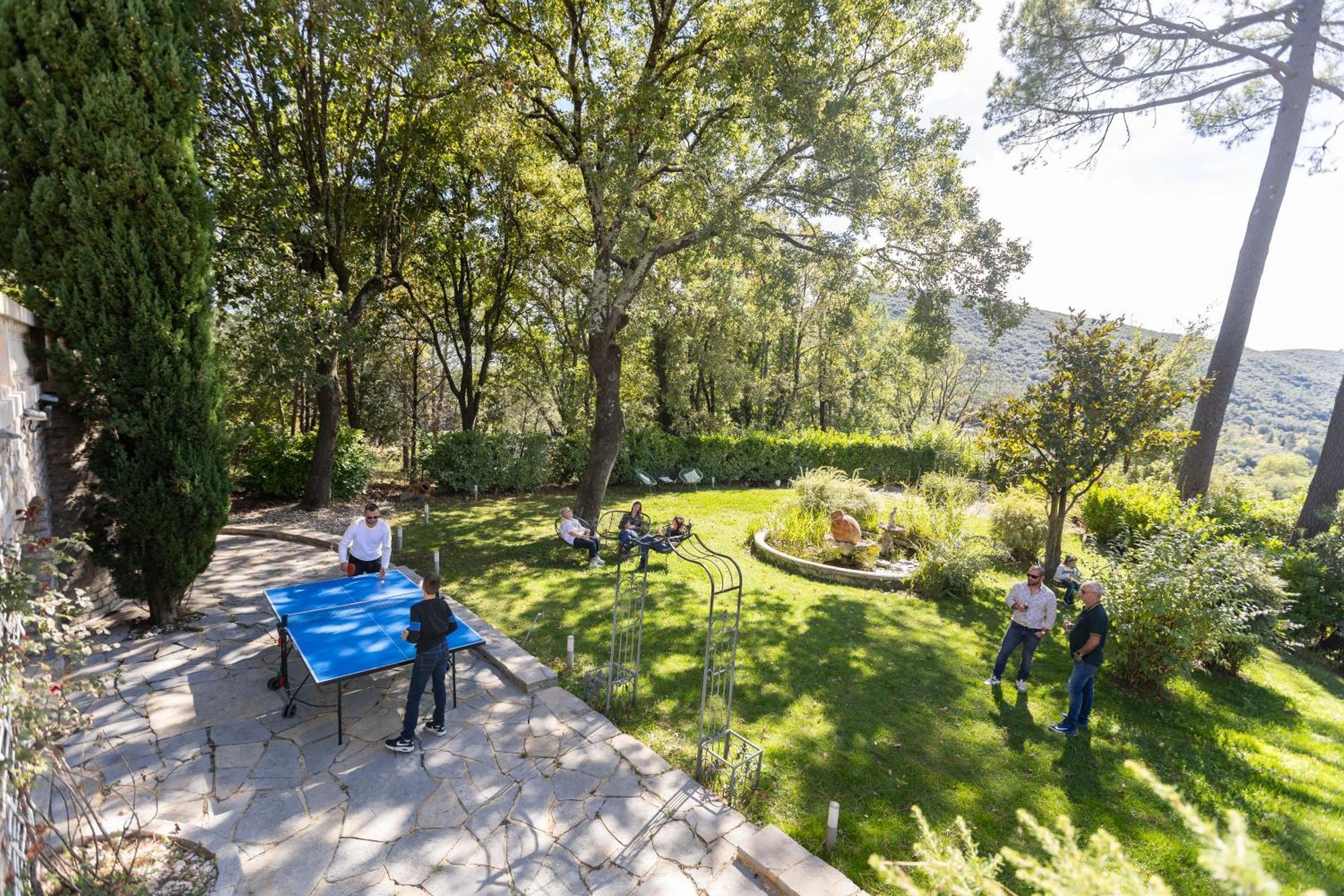 "Les Hauts Du Marquet" - Meuble De Tourisme 5 Etoiles - Gite De Groupe 15 Personnes En Cevennes - Piscine A Debordement - Balneo - Sauna - Nature Saint Jean du Pin Exterior foto